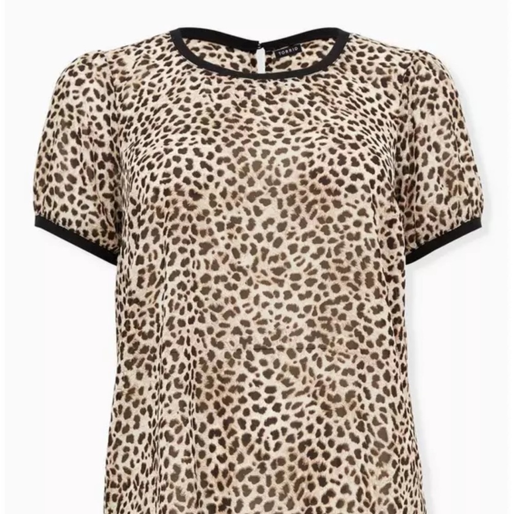 Leopard Print Women's Top